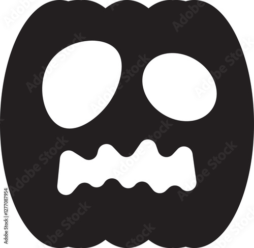 illustration of jack o lantern pumpkin