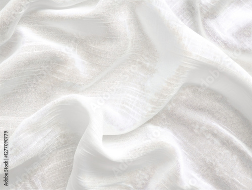 Elegant White Fabric Texture