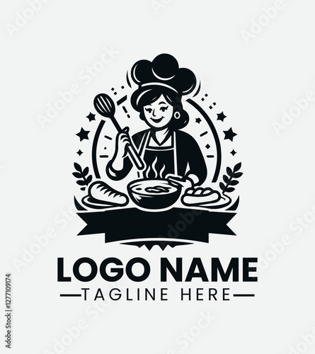 Cooking Logo Design, Culinary Logo, Kitchen Logo