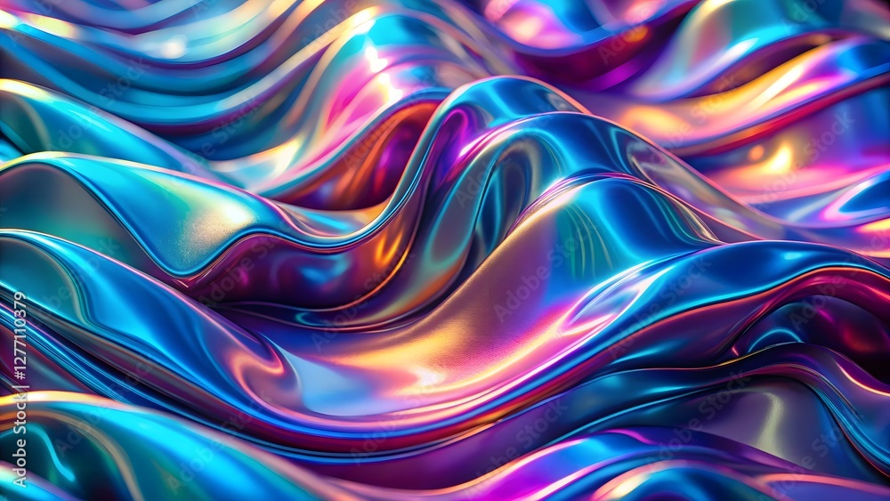 Abstract iridescent liquid texture Abstract iridescent liquid texture