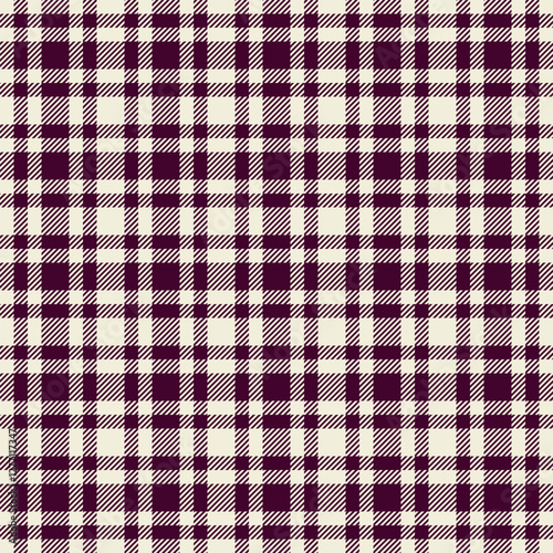 Jersey tartan textile plaid, dreamy check seamless texture. Graphic background fabric vector pattern in light and dark colors.