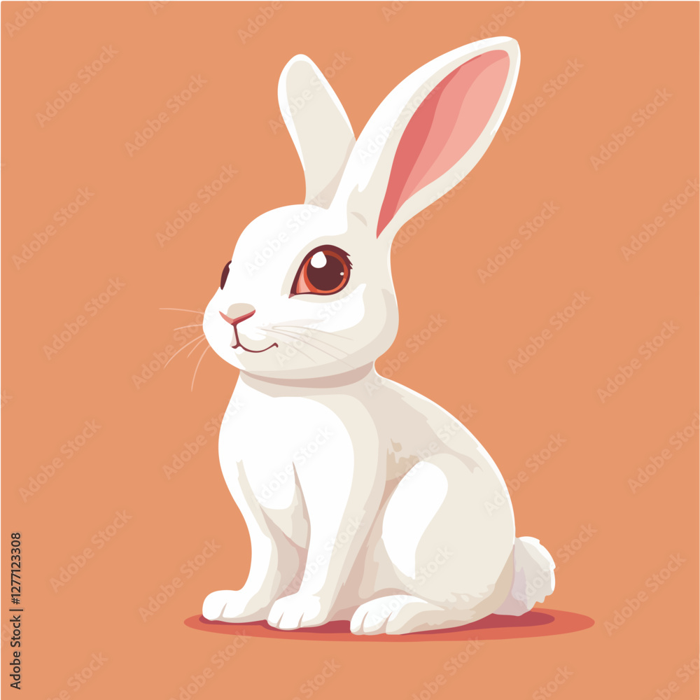 Fototapeta premium Easter Bunny Illustration. Hare. Rabbit.