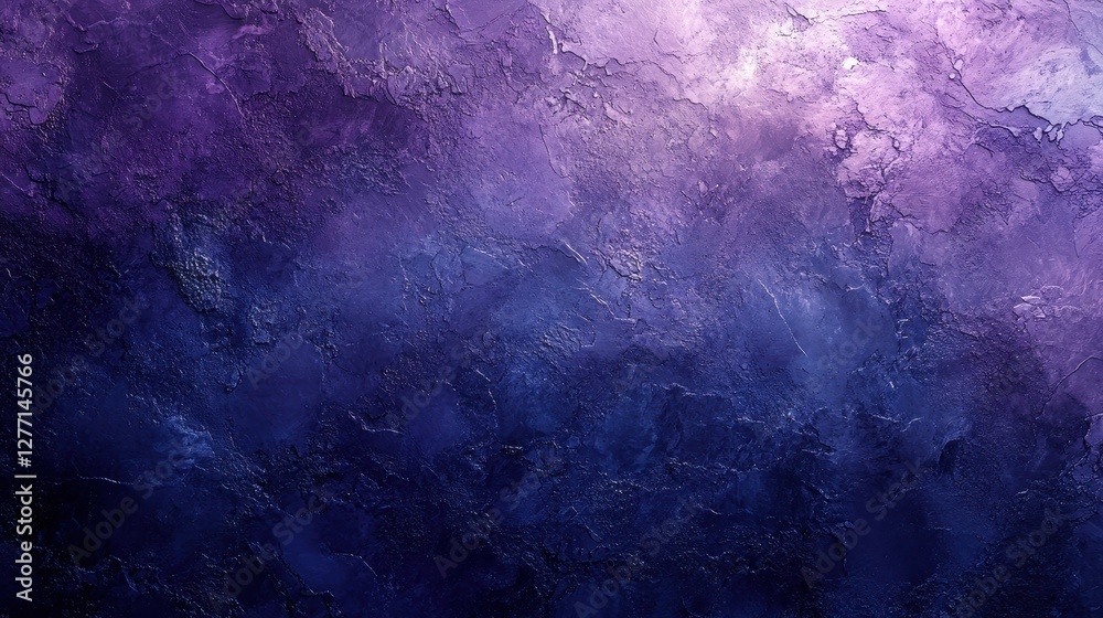 Obraz premium Abstract purple and blue textured wall background art