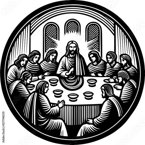 Illustration of Jesus Christ
