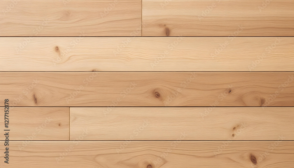 Fototapeta premium Smooth light wood surface with subtle color variations
