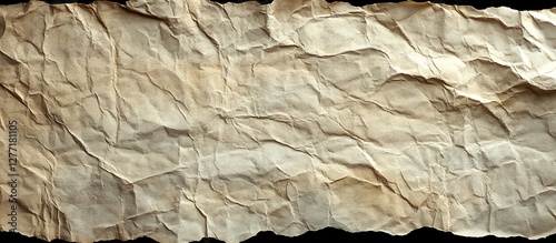 Crinkled Aged Paper Texture