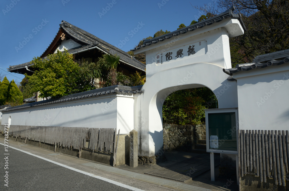 Fototapeta premium 黄檗山萬福寺 龍興院 京都府宇治市