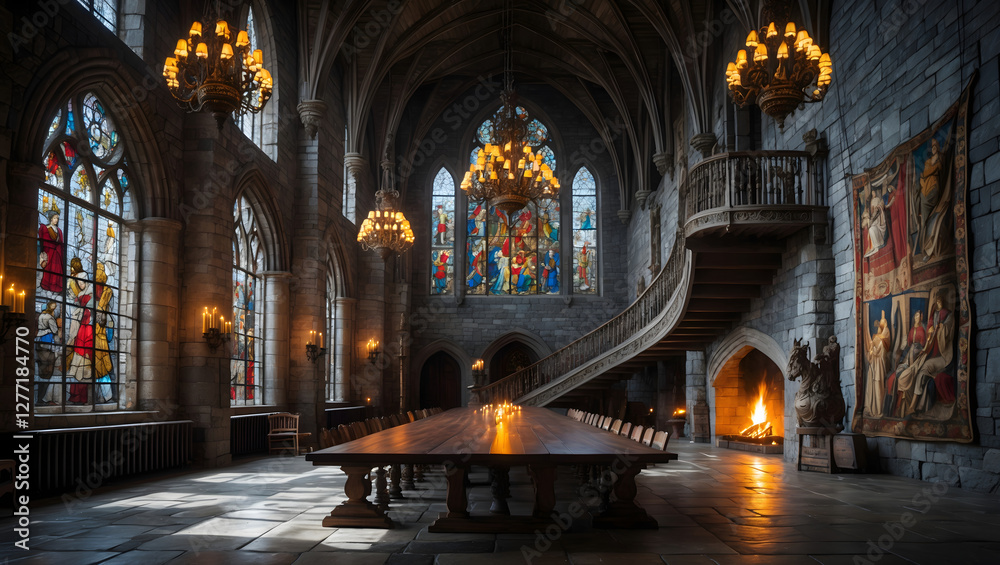 Fototapeta premium Majestic Castles & Architectural Wonders