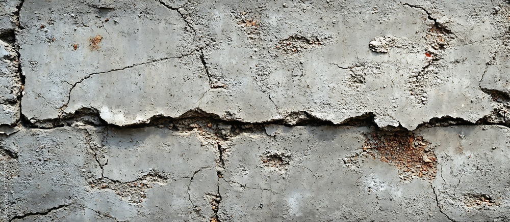 Obraz premium Cracked Concrete Wall Texture (5)