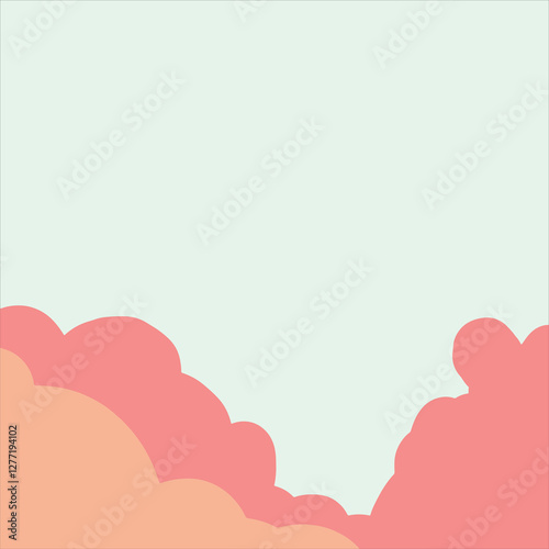 a beautiful late afternoon design vector background