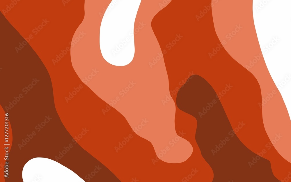 Geometric shape design in soft terracotta tones Geometric shape design in soft terracotta tones