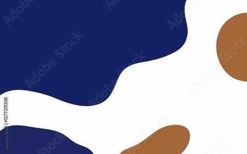 Abstract minimalist background with waves