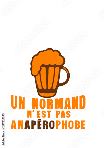 Normand pas anaperophobe peur apero alcool humour biere
