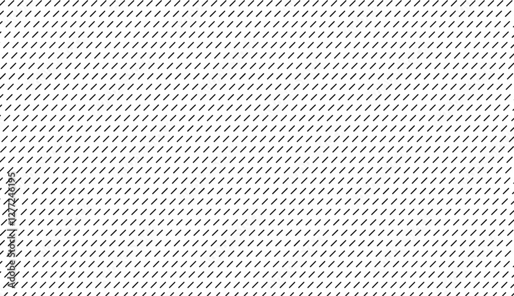 Dashed line seamless pattern with striped background. Repeating short lines creating a minimal geometric texture. Perfect for backgrounds, textiles, and modern designs.