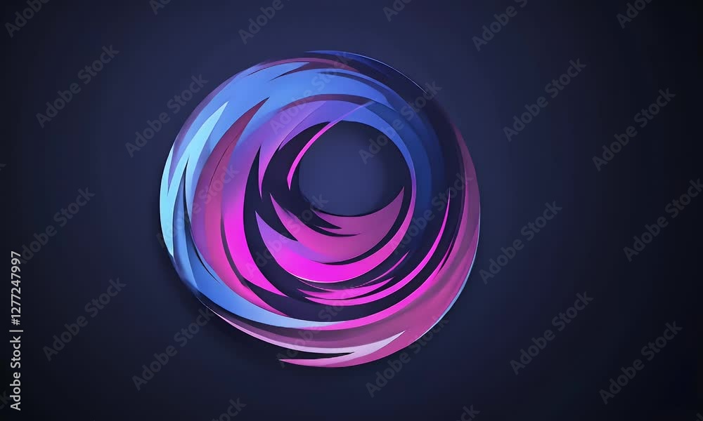 Abstract swirling design, dark background, digital art, website banner Abstract swirling design, dark background, digital art, website banner
