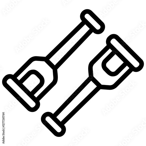 oars Line Icon