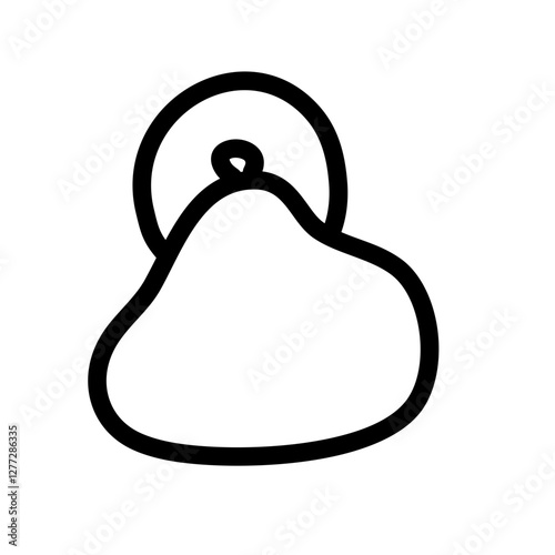 Handbag Woman Lineart icon 