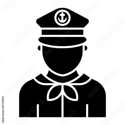sailor Solid icon