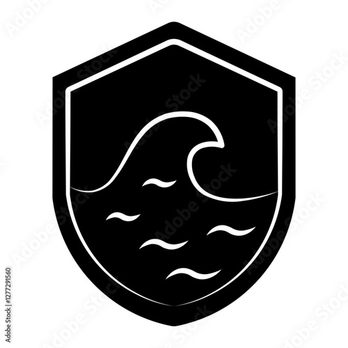 save ocean Solid icon