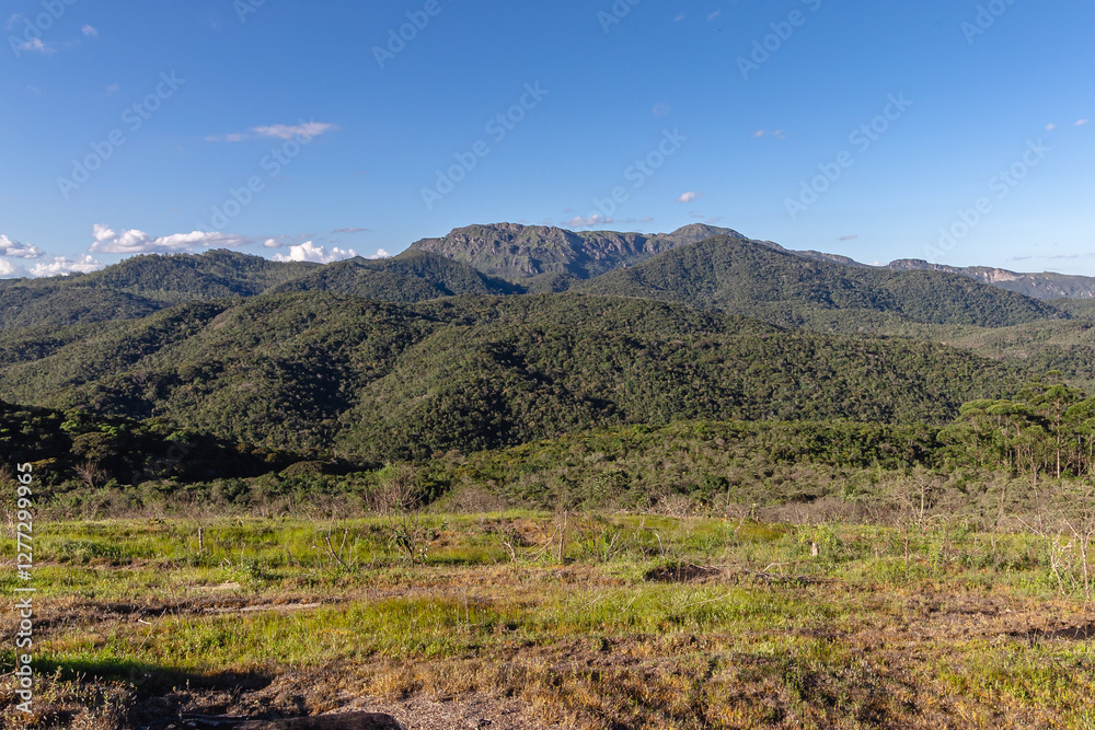 Fototapeta premium mirante natural na cidade de Ouro Preto, Estado de Minas Gerais, Brasil