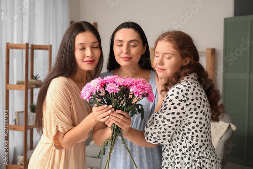 Beautiful young women with ...