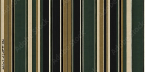 Elegant earth-toned vertical stripes pattern with a classic retro vibe
