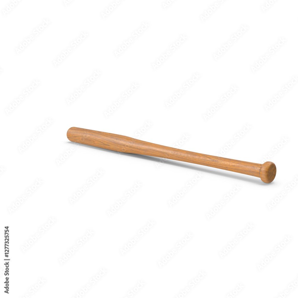 3d Render Isolated Baseball Bat 3d Render Isolated Baseball Bat