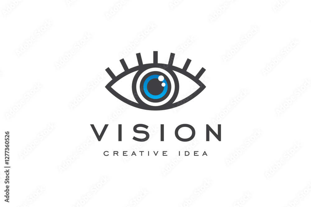 Creative Eye Concept Logo Design Template Creative Eye Concept Logo Design Template