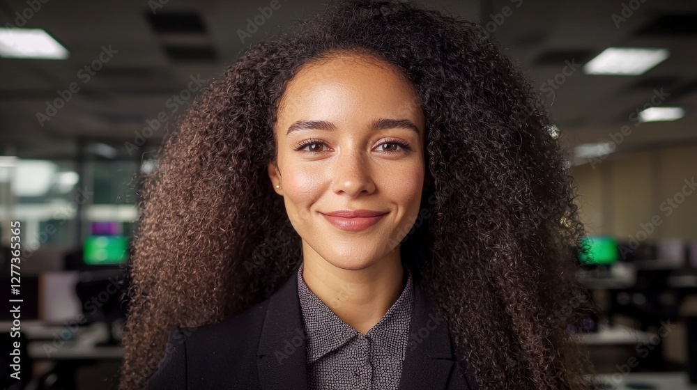 Confident Businesswoman Portrait Success Leadership Teamwork Confident Businesswoman Portrait Success Leadership Teamwork