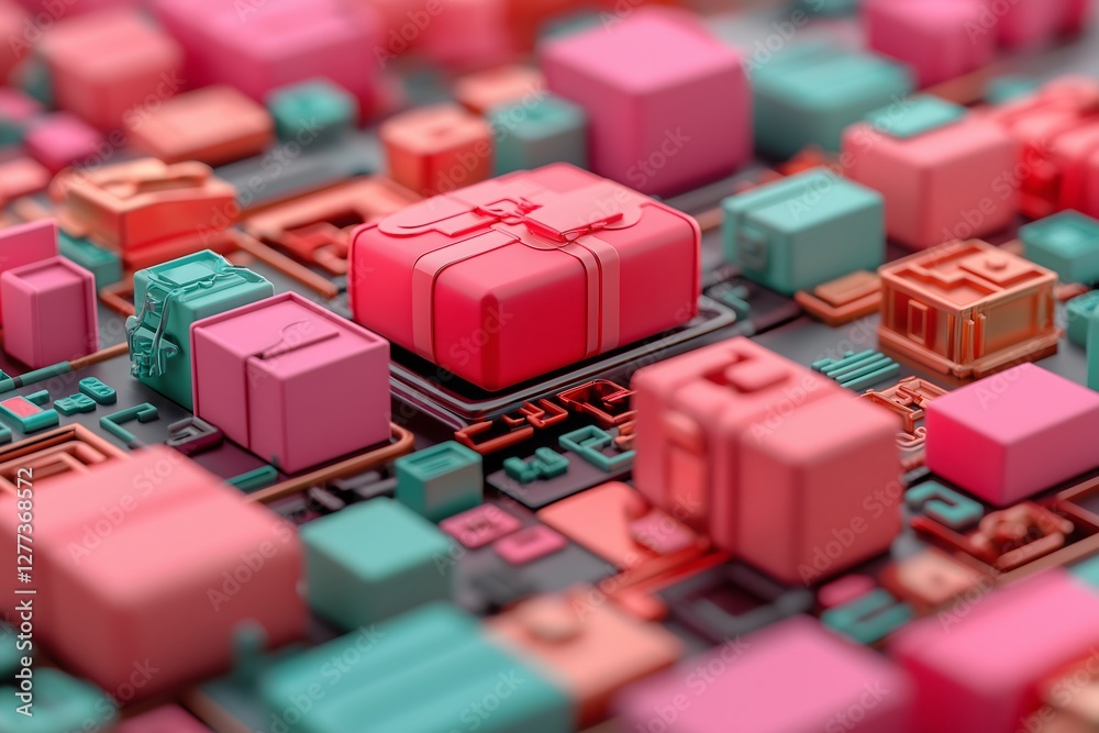 Obraz premium E-commerce growth, online and analytics : Multi-channel retail analytics, e-commerce omnichannel strategy.