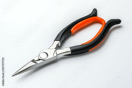 Pliers isolated on a white background. Clipping path included.