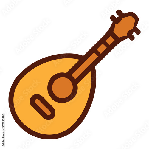 Mandolin music instrument