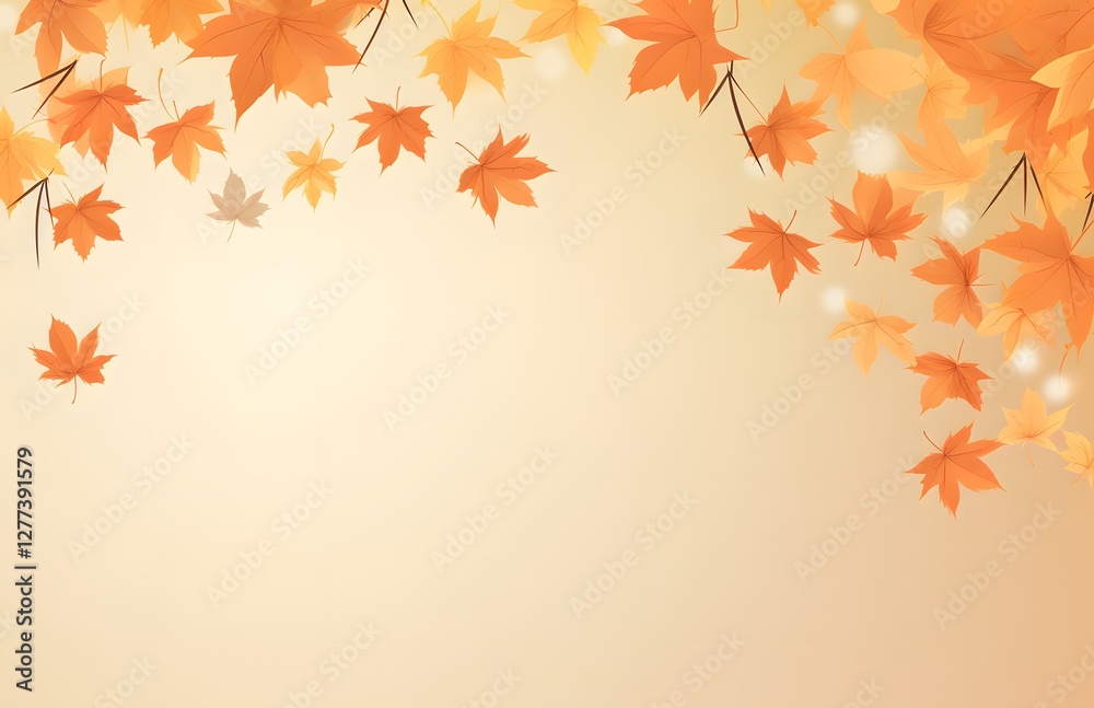 Autumn background with falling leaves. Autumn leaves brown background Autumn background with falling leaves. Autumn leaves brown background