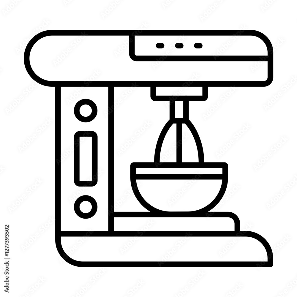 Electric mixer Icon Electric mixer Icon