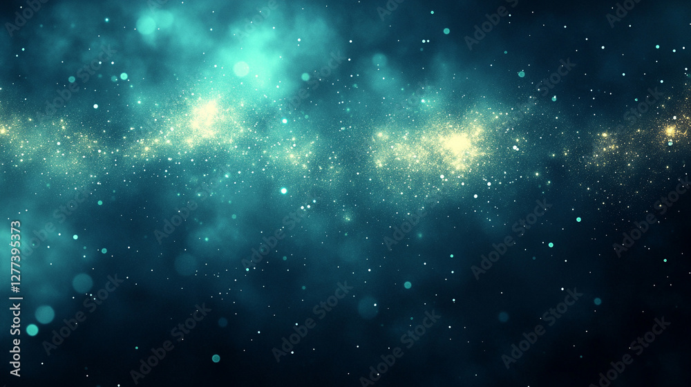 Fototapeta premium A light blue abstract background with a soft glowing effect symbolizes clarity, innovation, and tranquility Perfect for digital technology and medical science themes conveying progress and modernity