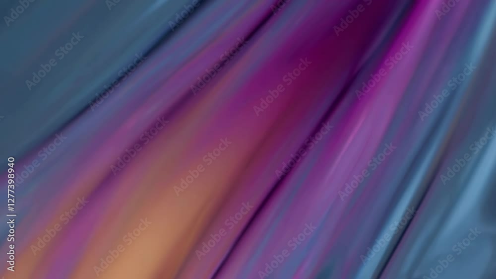 Colorful abstract background with flowing shades of blue, purple, and orange. Artistic digital backdrop with vibrant gradient. Modern and creative design concept.