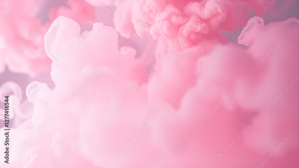 Fototapeta premium Dreamy pastel clouds background Concept of serenity, tranquility, dreams
