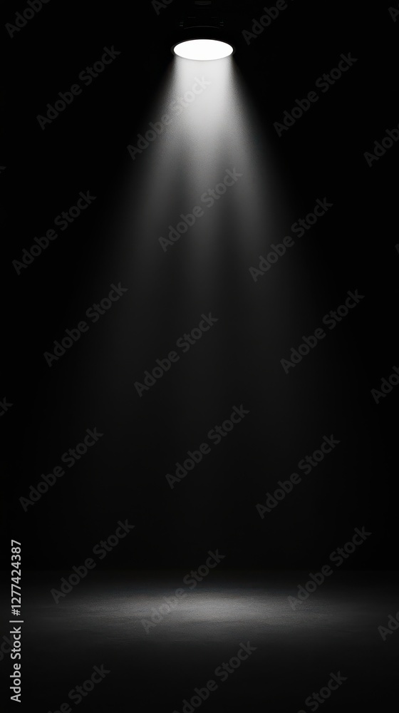Refined Matte Black Background with Subtly Balanced Soft-Focus White Spotlight in the Center, Drawing Attention to the Main Subject Refined Matte Black Background with Subtly Balanced Soft-Focus White Spotlight in the Center, Drawing Attention to the Main Subject