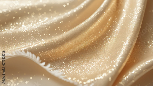Luxurious gold background with sparkling details