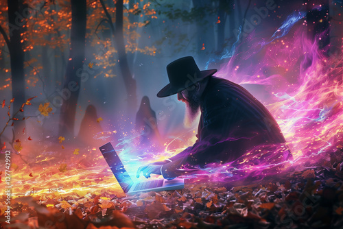 Magical coding in enchanted forest