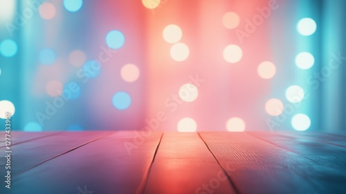 Vibrant backdrop with shimmering lights perfect for events and gatherings