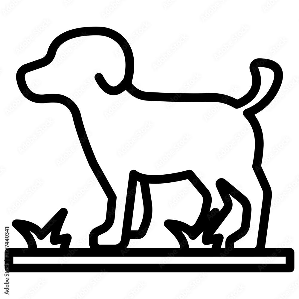 Obraz premium line Dog