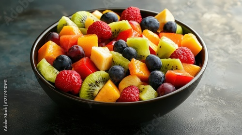 Tropical Fruit Salad Bowl photo