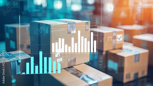 Digital Data and Analytics on Boxes in Warehouse Setting