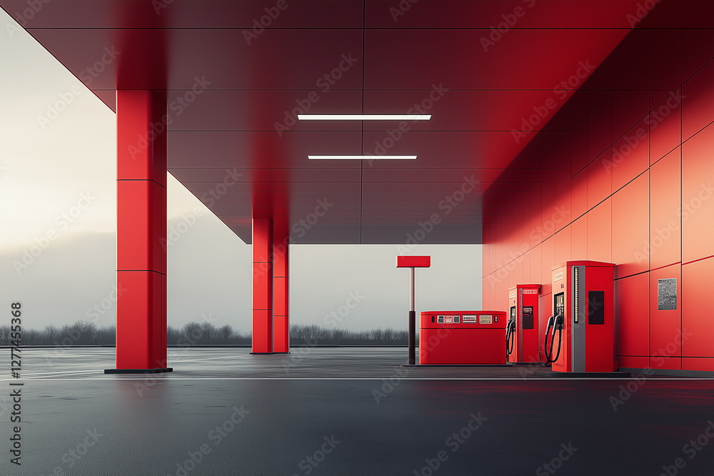 Gas station