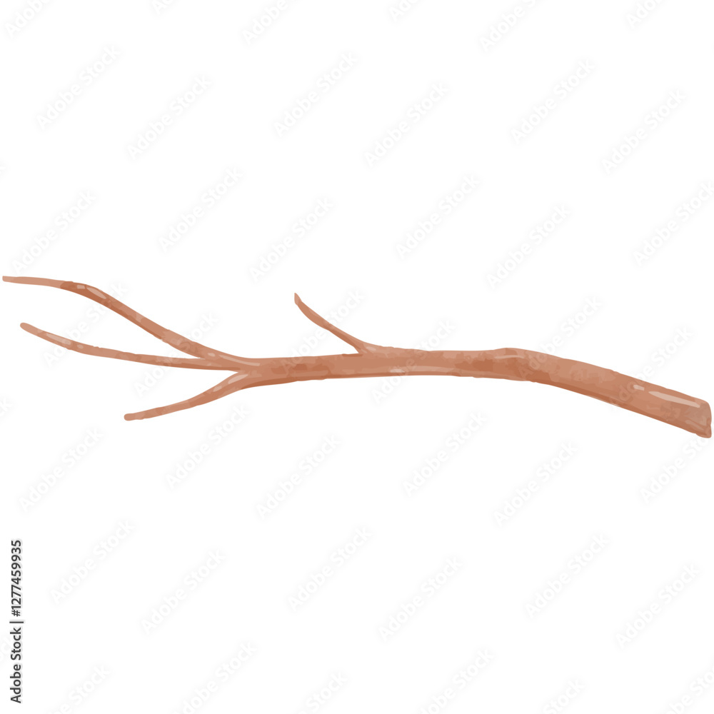 Obraz premium Reflecting the elegant simplicity of Japanese floral art this minimalist sakura branch
