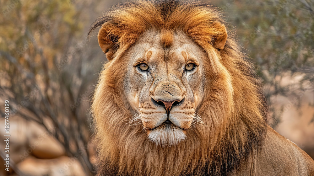 the sharp gaze of a lion the sharp gaze of a lion