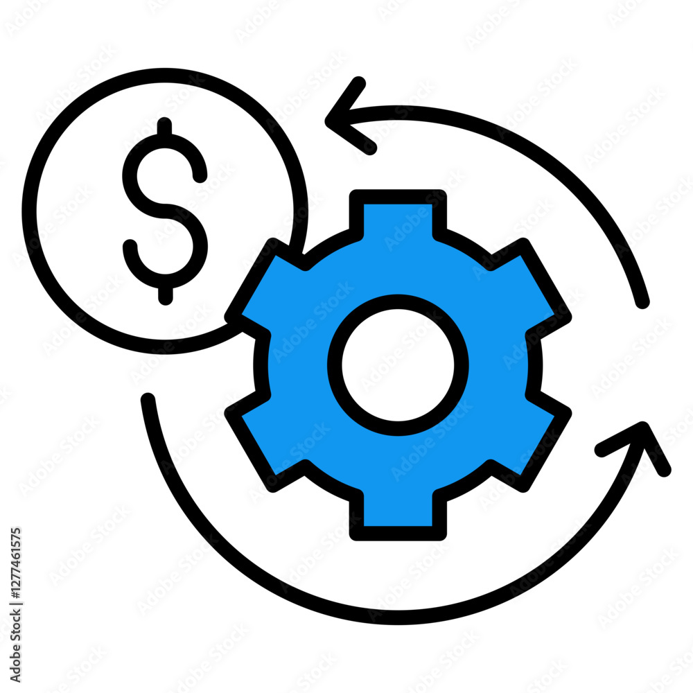 Financial Conduct Icon For Design Elements Financial Conduct Icon For Design Elements