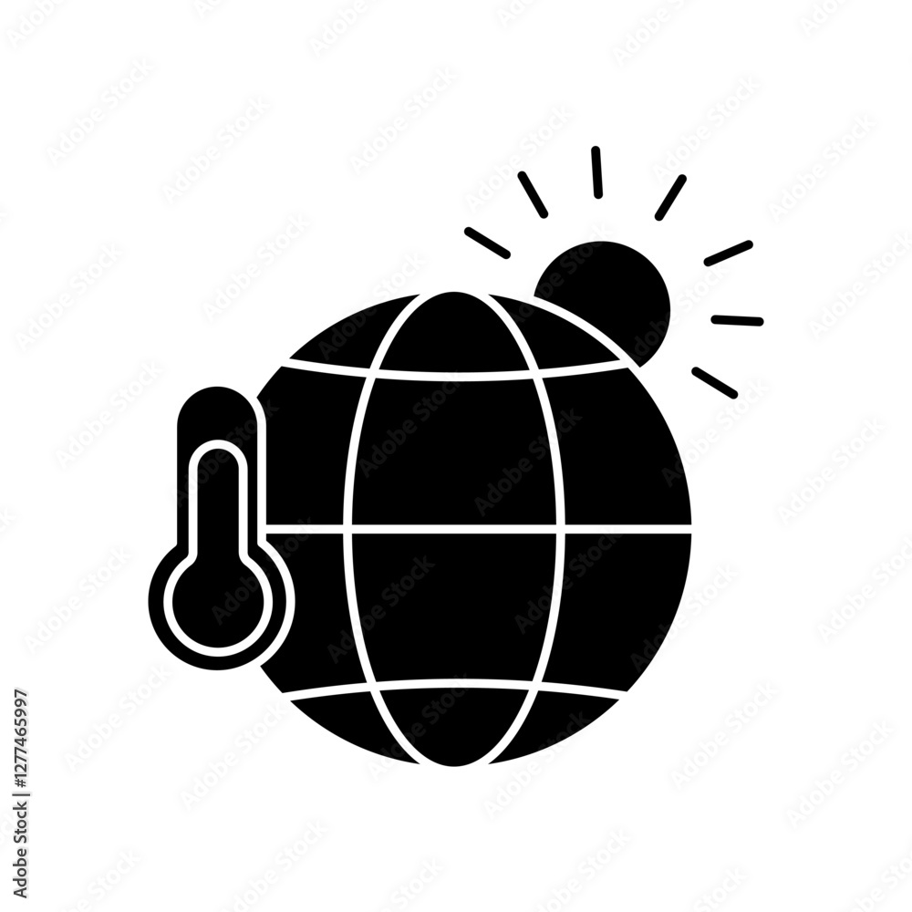 climate change icons symbol vector elements for infographic web climate change icons symbol vector elements for infographic web