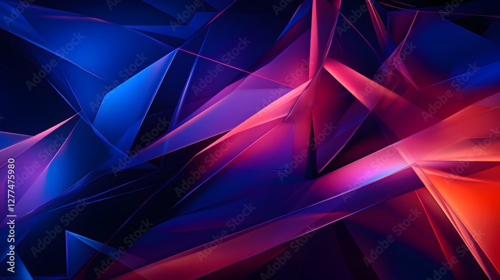 Abstract multicoloured geometric background with triangles. bright blue and purple abstract designs with triangle for wallpaper or background. Abstract multicoloured geometric background with triangles. bright blue and purple abstract designs with triangle for wallpaper or background.